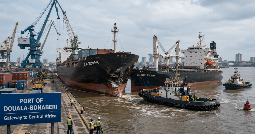 Cameroon restores operations at Central Africa’s busiest trade gateway after cargo ship collision