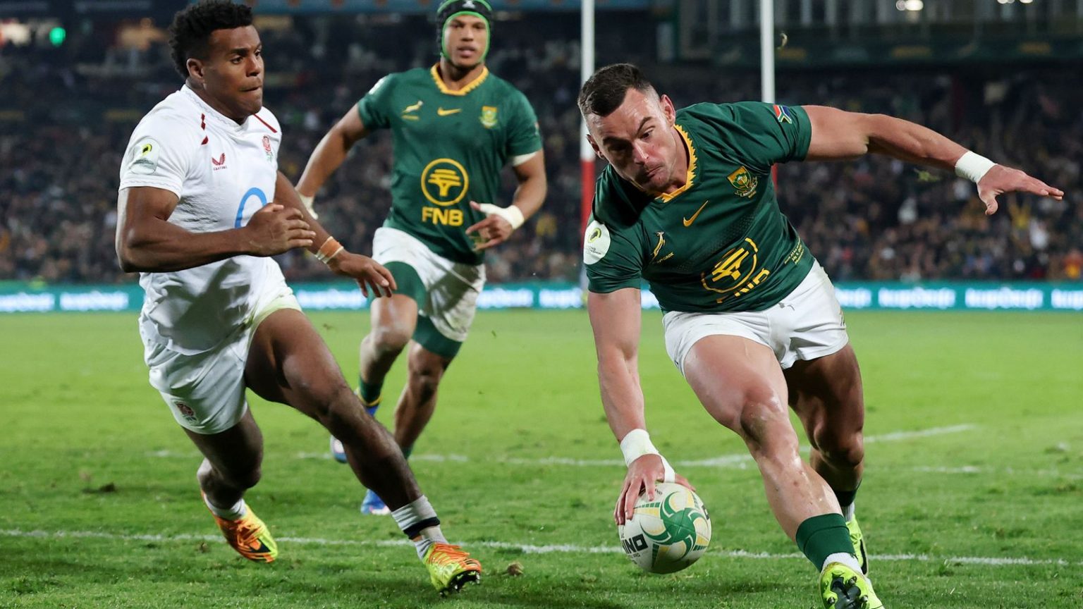 South Africa 45-21 England: Springboks show muscle in seven