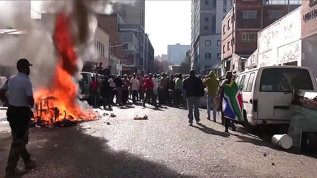 Thousands of police deployed across South Africa as deadly anti-immigration protests spread to multiple cities Thousands of police deployed across South Africa as deadly anti-immigration protests spread to multiple cities