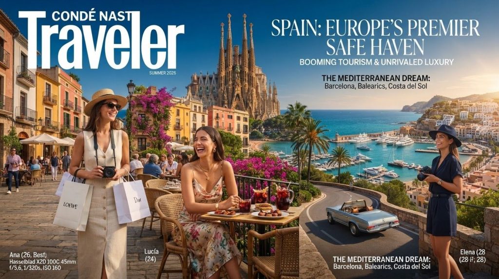 Spain Tourism Rise Surges as Britain, France, and Germany Fuel Holiday Influx, Urging Travelers to Book Luxury Stays Early Amid Shifting European Travel Patterns: Everything You Need to Know