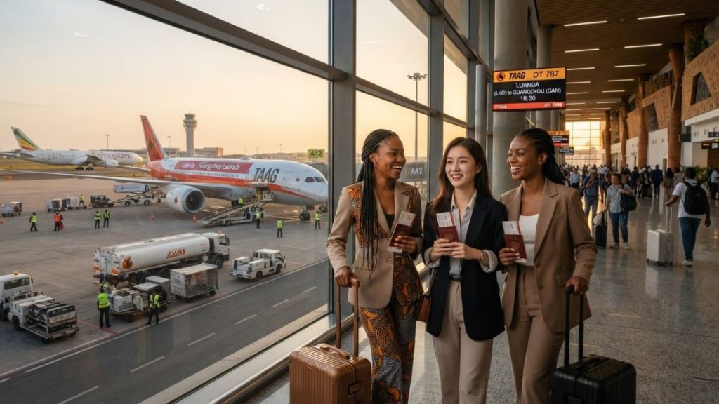 TAAG Angola Airlines Establishes Luanda to Guangzhou Direct Boeing 787 Route Linking Africa and Asia