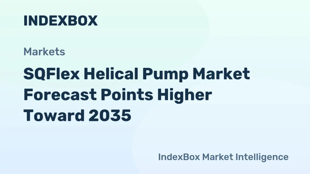 SQFlex Helical Pump Market Growth Outlook to 2035: Solar-Powered Water Access and Iot Integration Fuel Demand – News and Statistics SQFlex Helical Pump Market Growth Outlook to 2035: Solar-Powered Water Access and Iot Integration Fuel Demand – News and Statistics