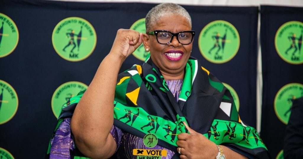 Zandile Gumede to bring 'positive paradigm shift' to MK Party